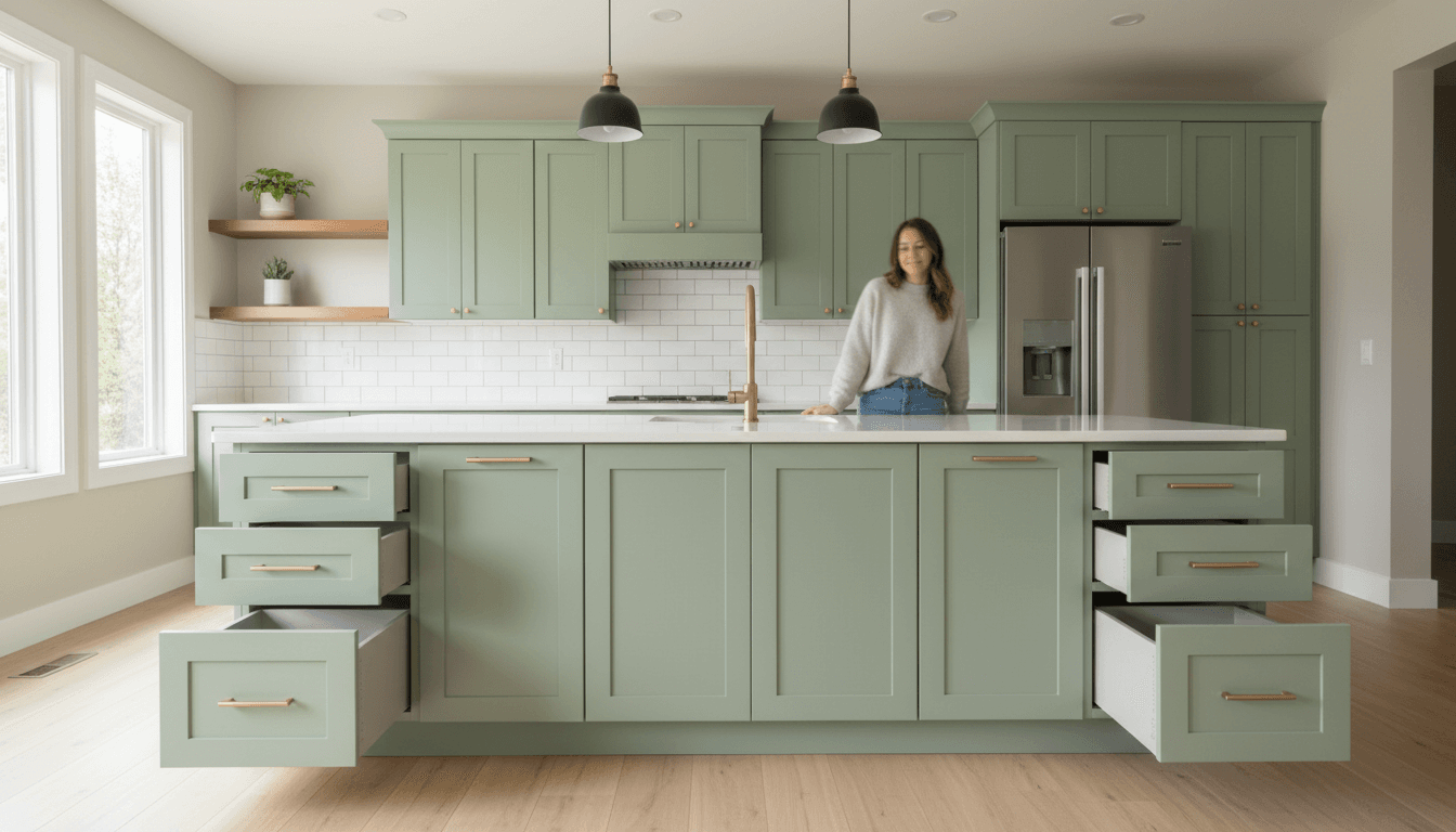 Kitchen cabinet repair and refinishing